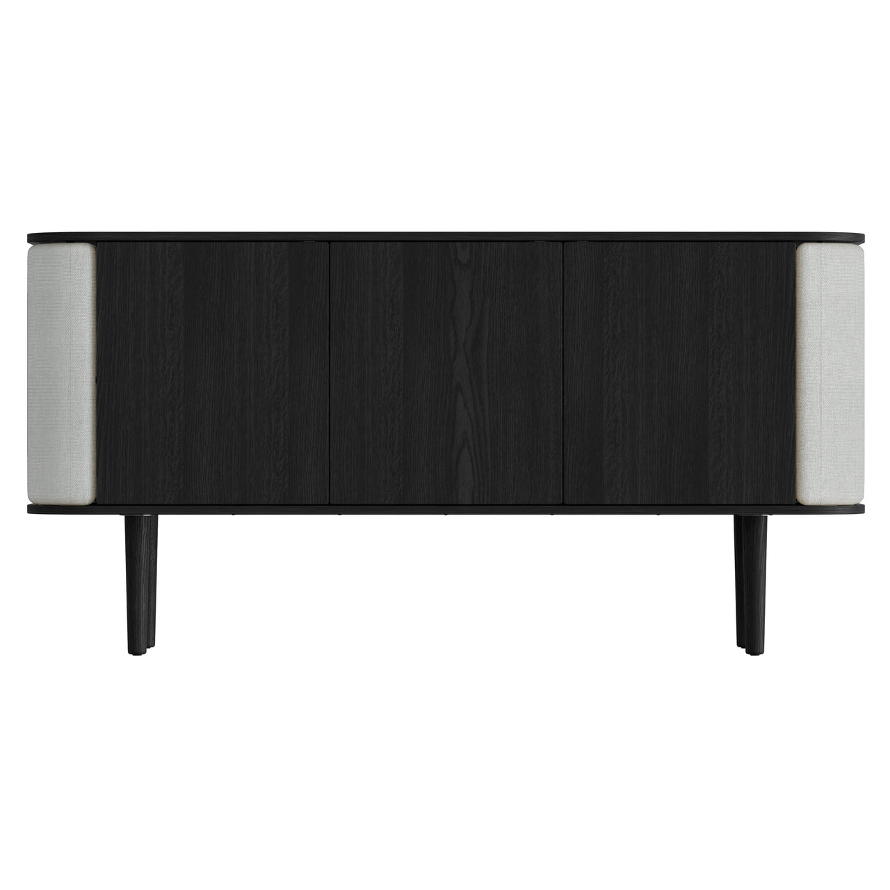 Treasures Cabinet: 3 + Black Oak + Sterling