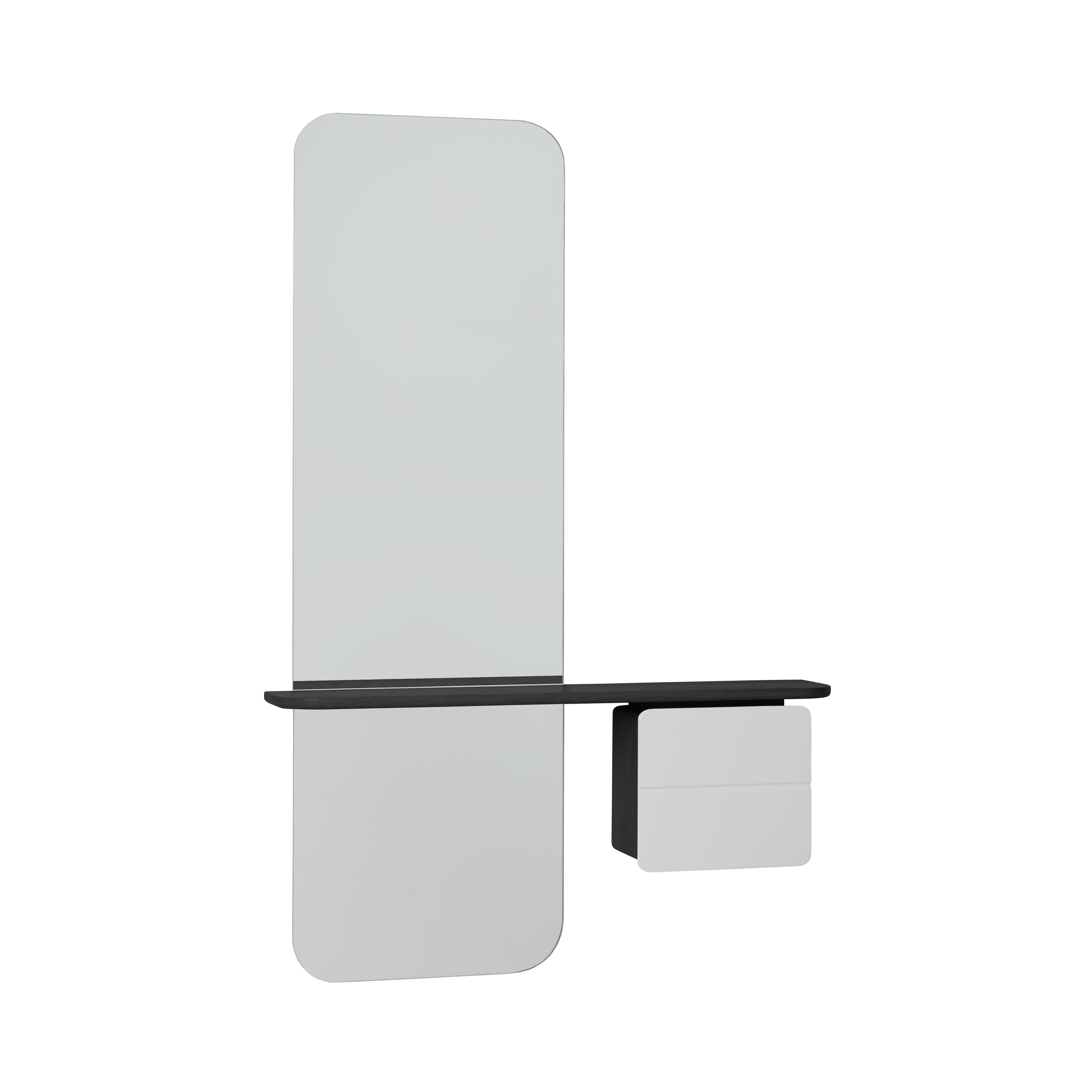 One More Look Mirror: Black Oak + Nuance Mist