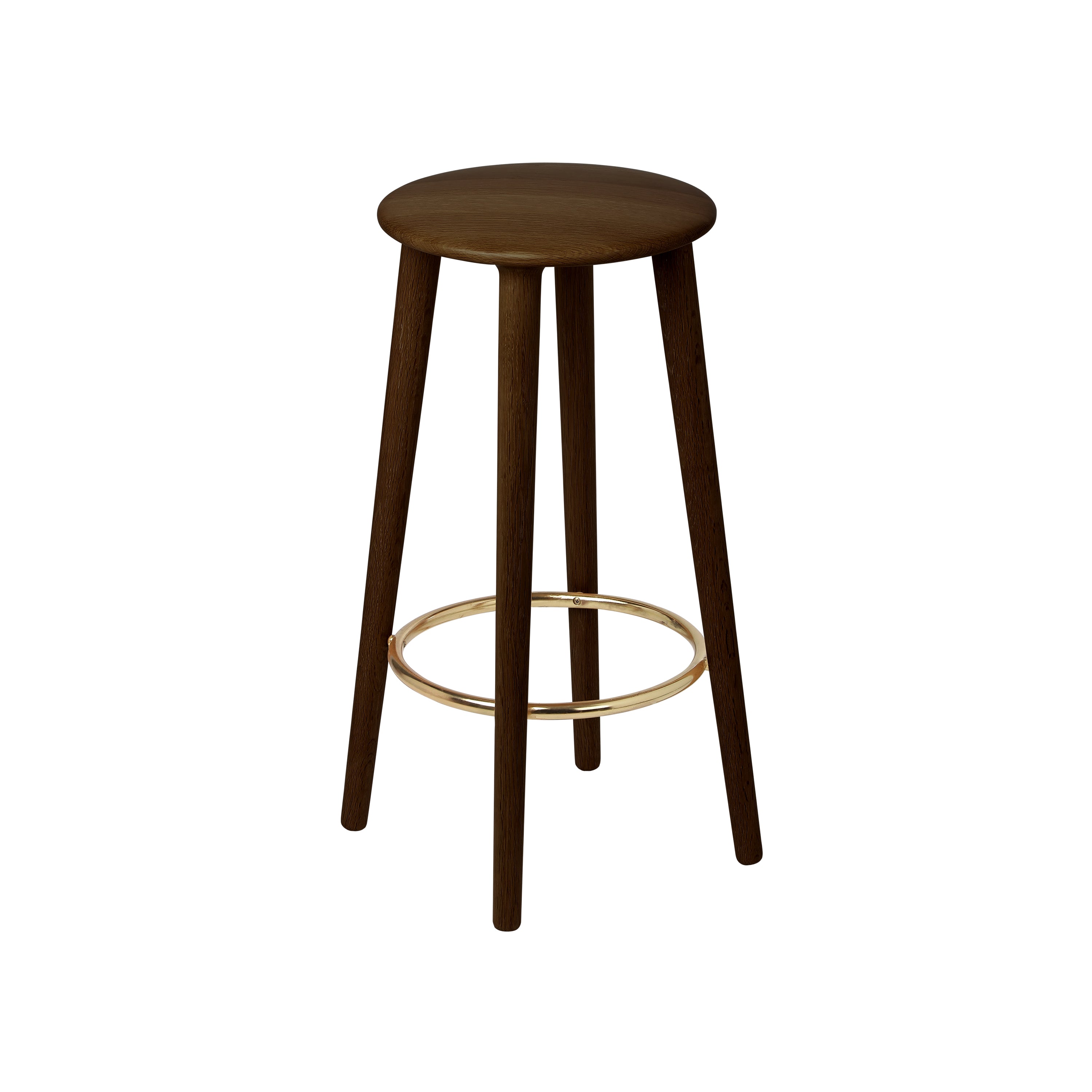 The Socialite Bar + Counter Stool: Counter + Dark Oak
