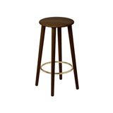 The Socialite Bar + Counter Stool: Counter + Dark Oak