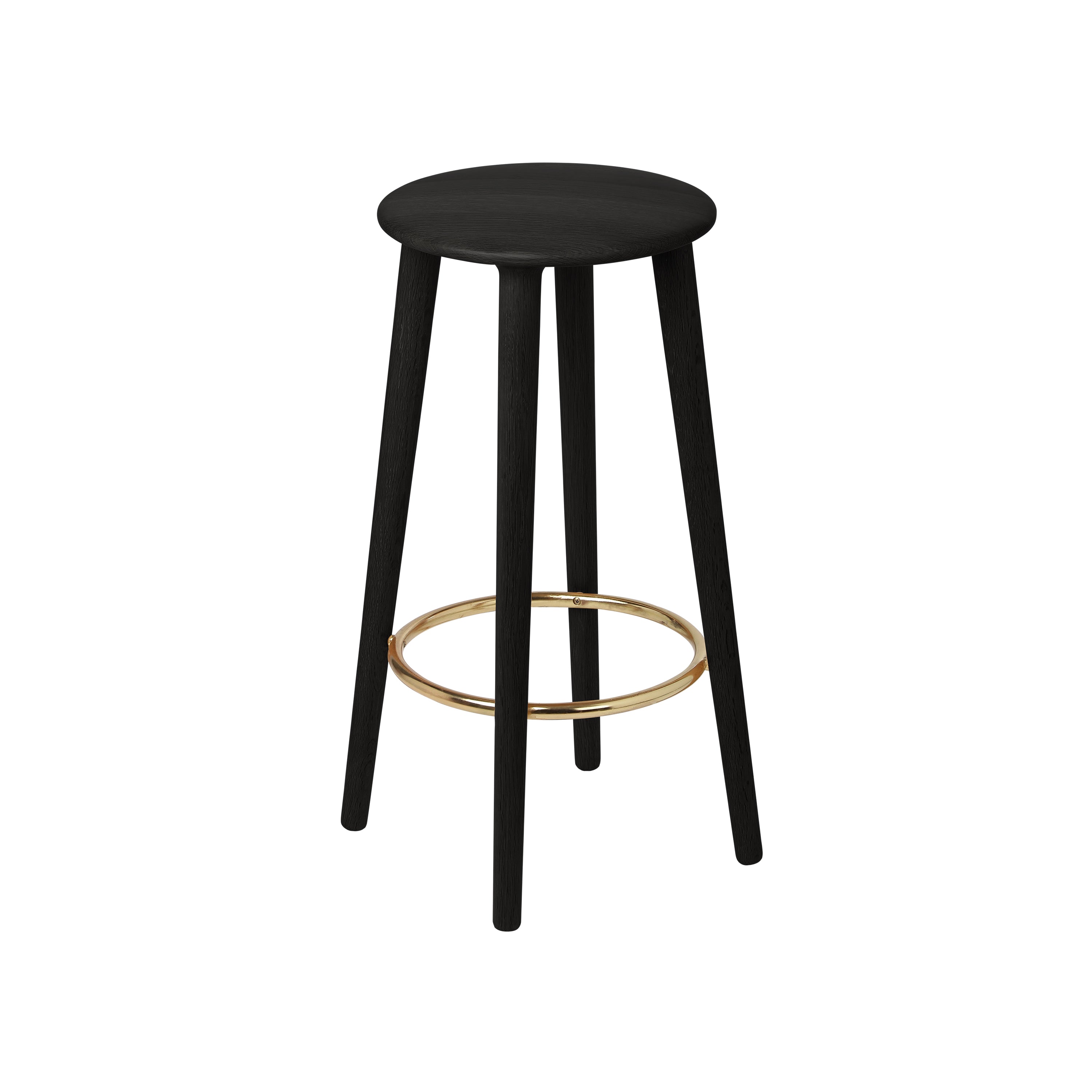 The Socialite Bar + Counter Stool: Counter + Black Oak