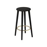 The Socialite Bar + Counter Stool: Counter + Black Oak