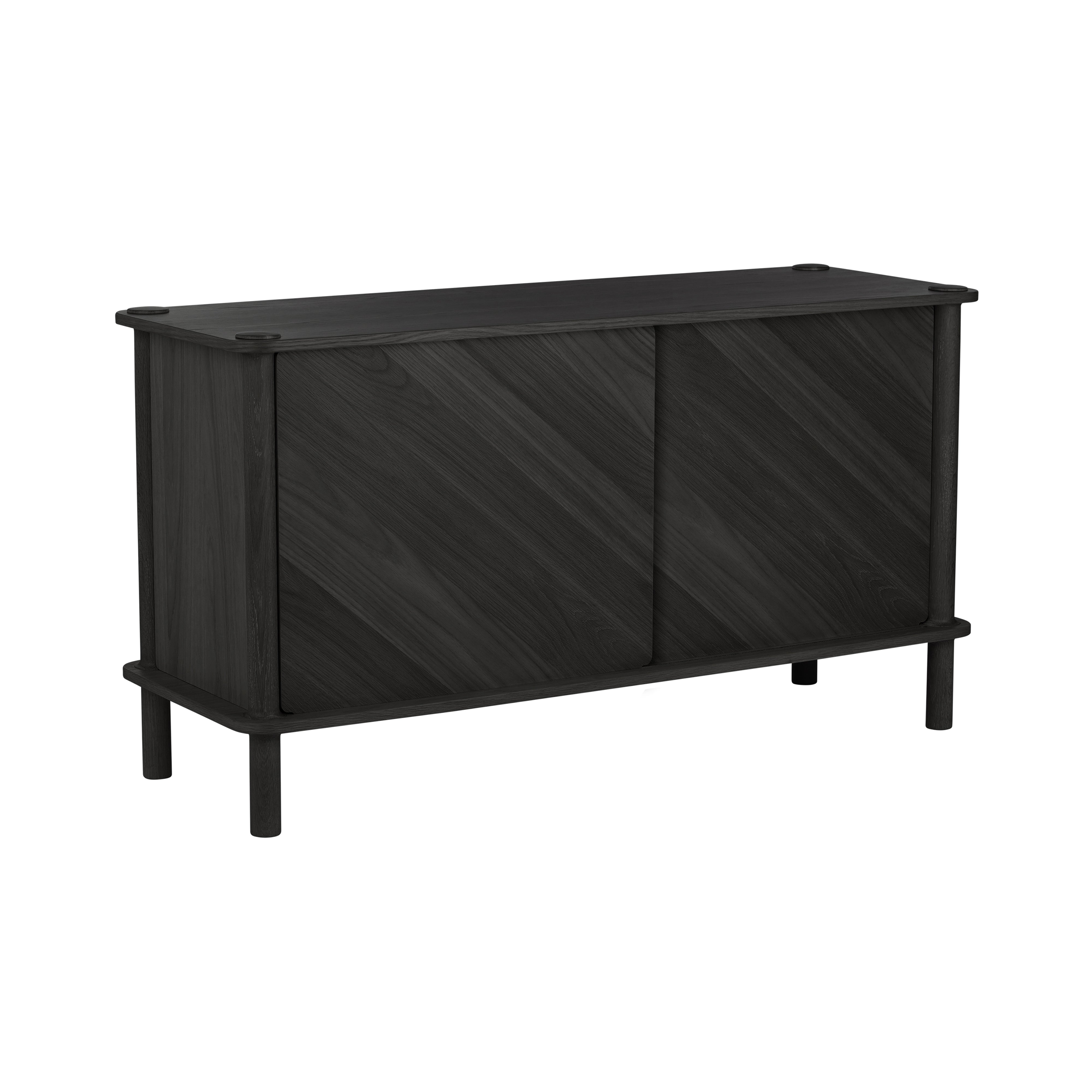 Italic Sideboard: Black Oak