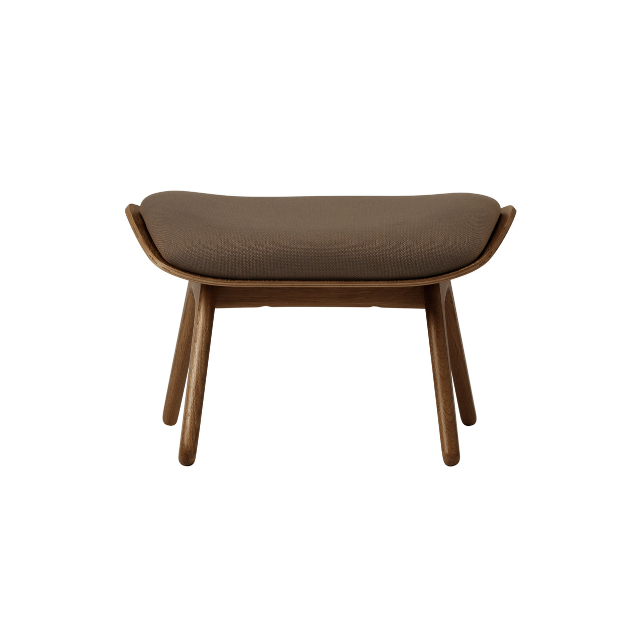 The Reader Ottoman: Dark Oak + Mocca