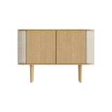 Treasures Cabinet: 2 + Oak + White Sands