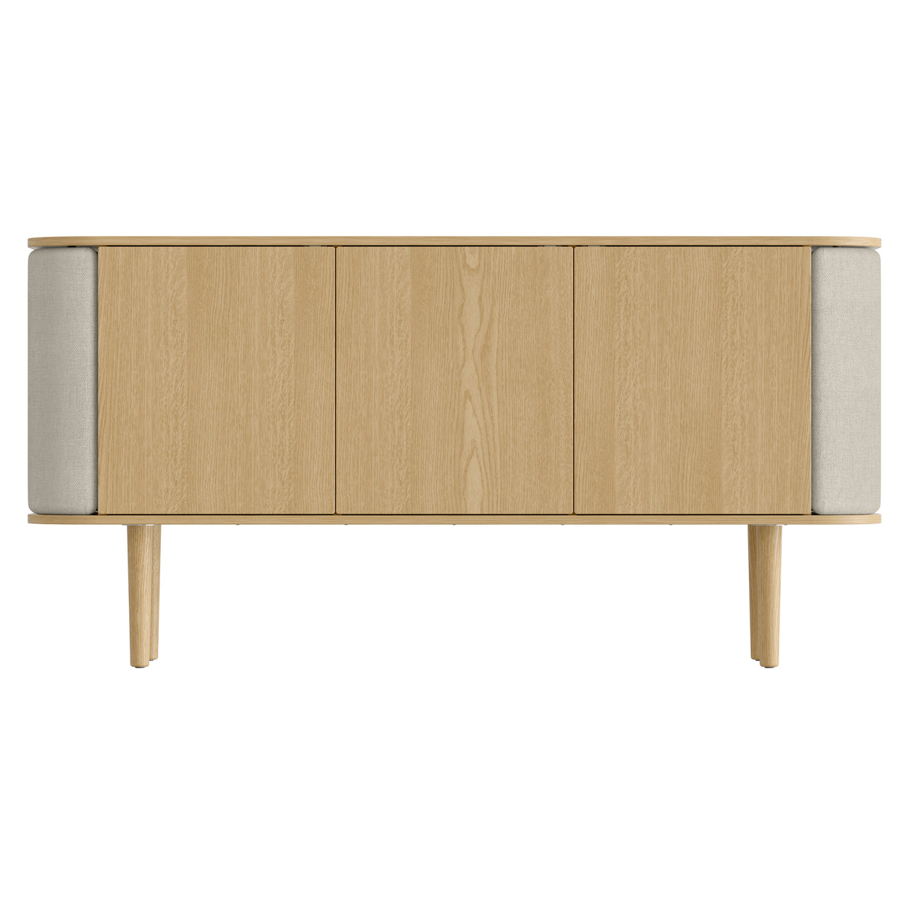 Treasures Cabinet: 3 + Oak + White Sands