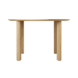 Comfort Circle Dining Table: Ripples + Oak