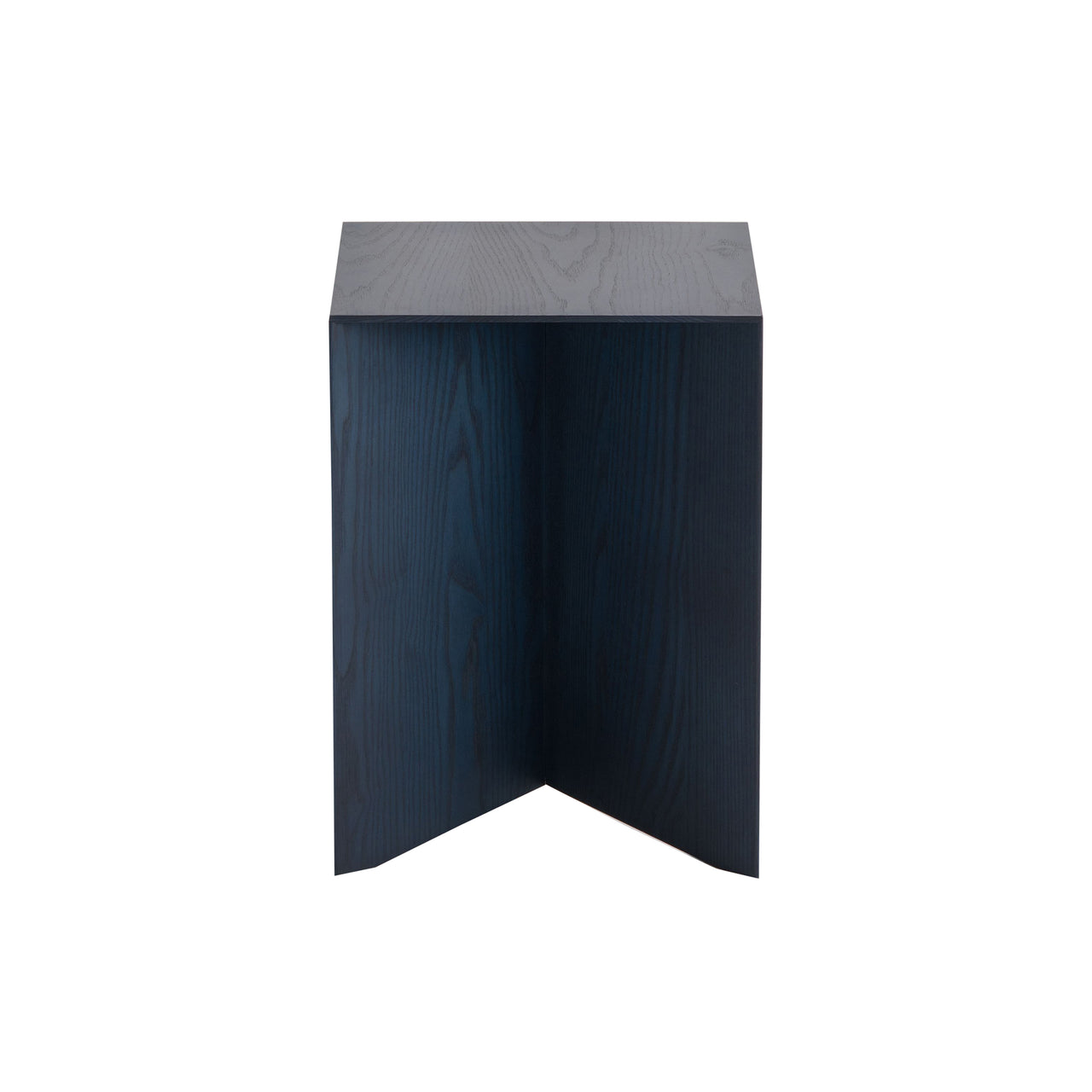 Paperwood Side Table: Indigo Ash