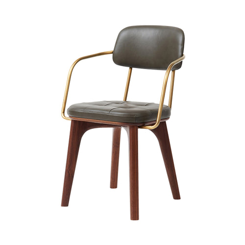 Utility Armchair U: Natural Walnut
