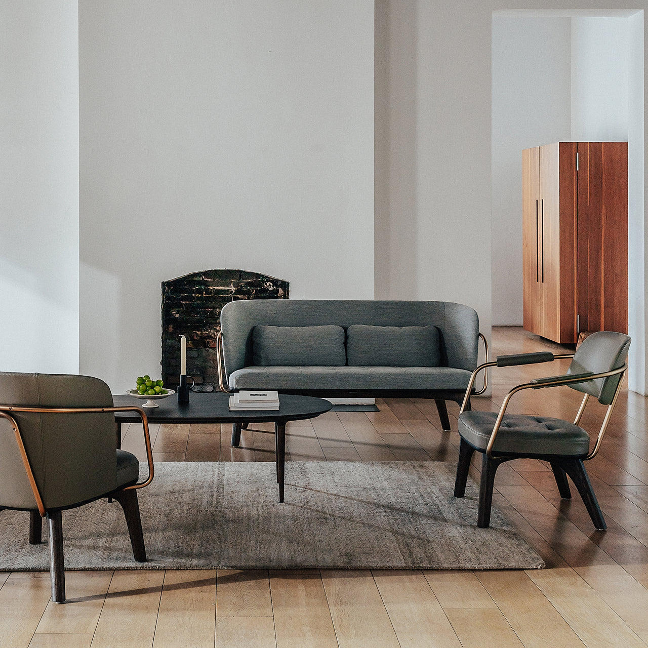 Utility Lounge Chair: Half Back