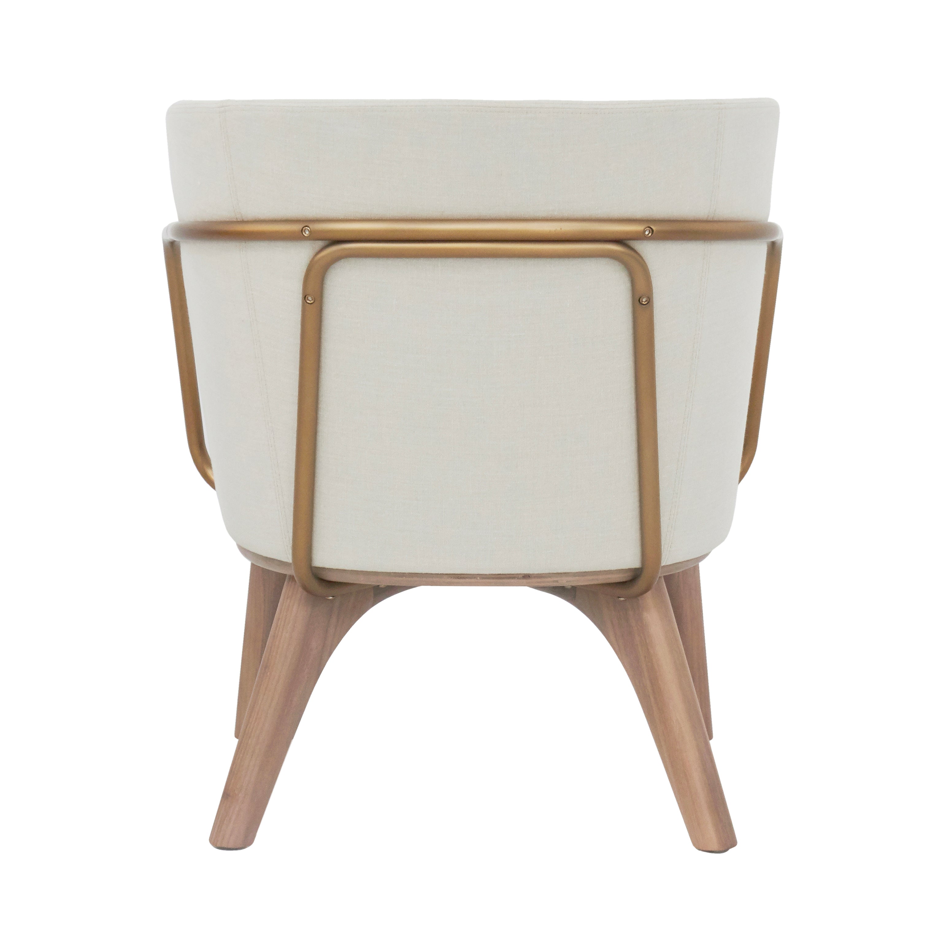 Utility Lounge Chair: Full Back + Soaped Walnut