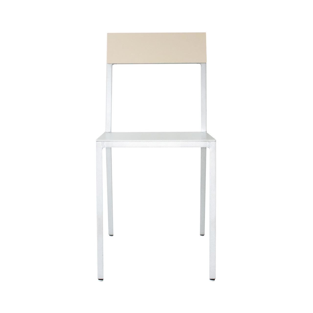 Alu Chair: White + Ivory + Aluminum