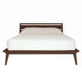 Valentine Bed: Stained Walnut
