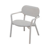 Castor Low Chair: Grain Grey Oak + With Pad