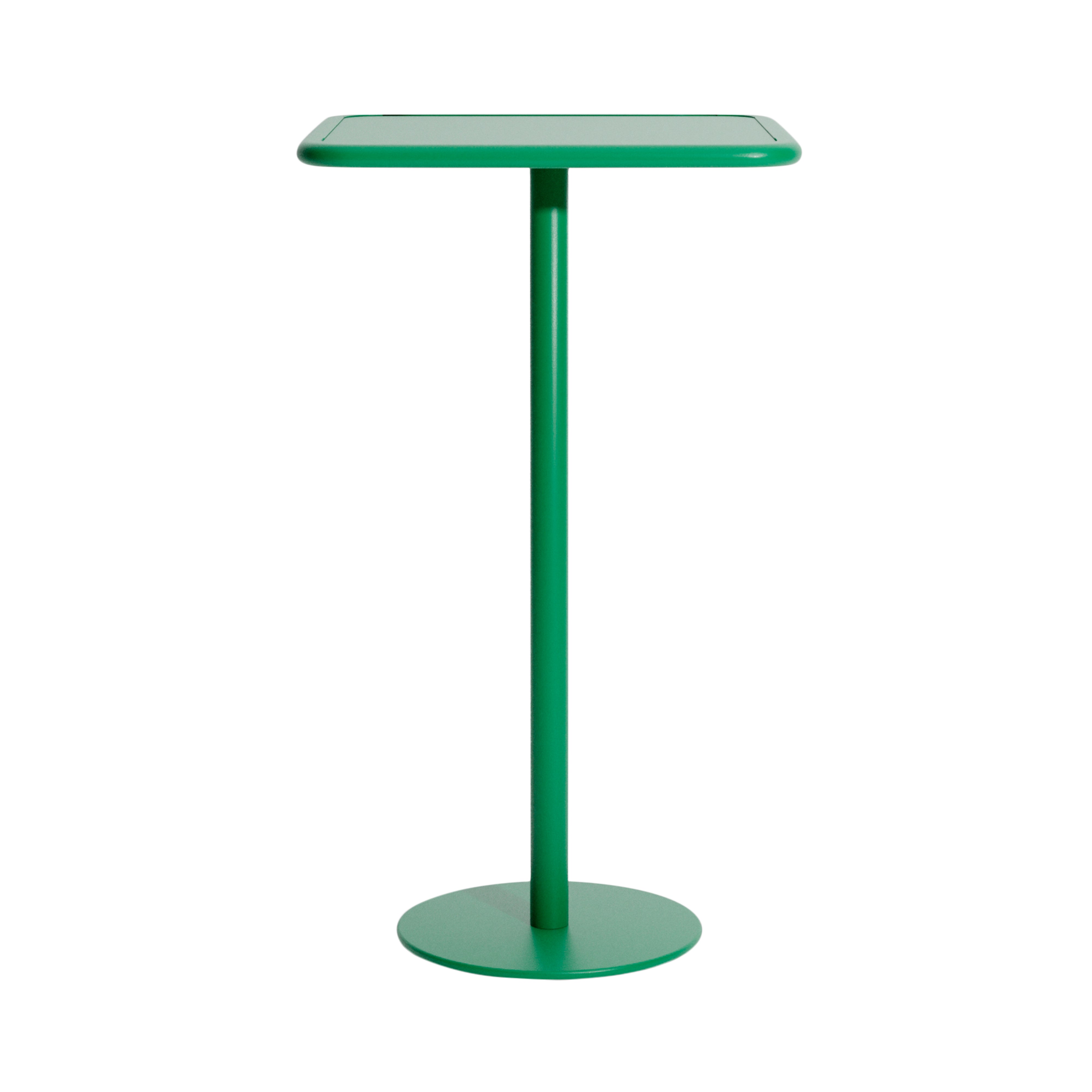Week-End Bistro High Table: Square + Mint Green