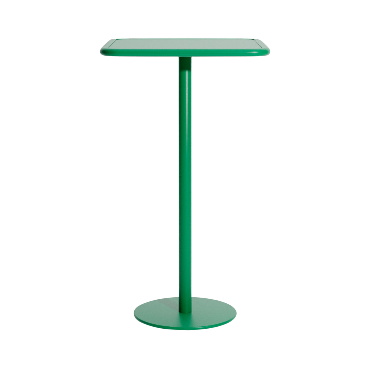 Week-End Bistro High Table: Square + Mint Green