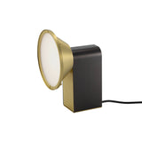 Wonder Table Lamp: Satin Brass + Satin Graphite