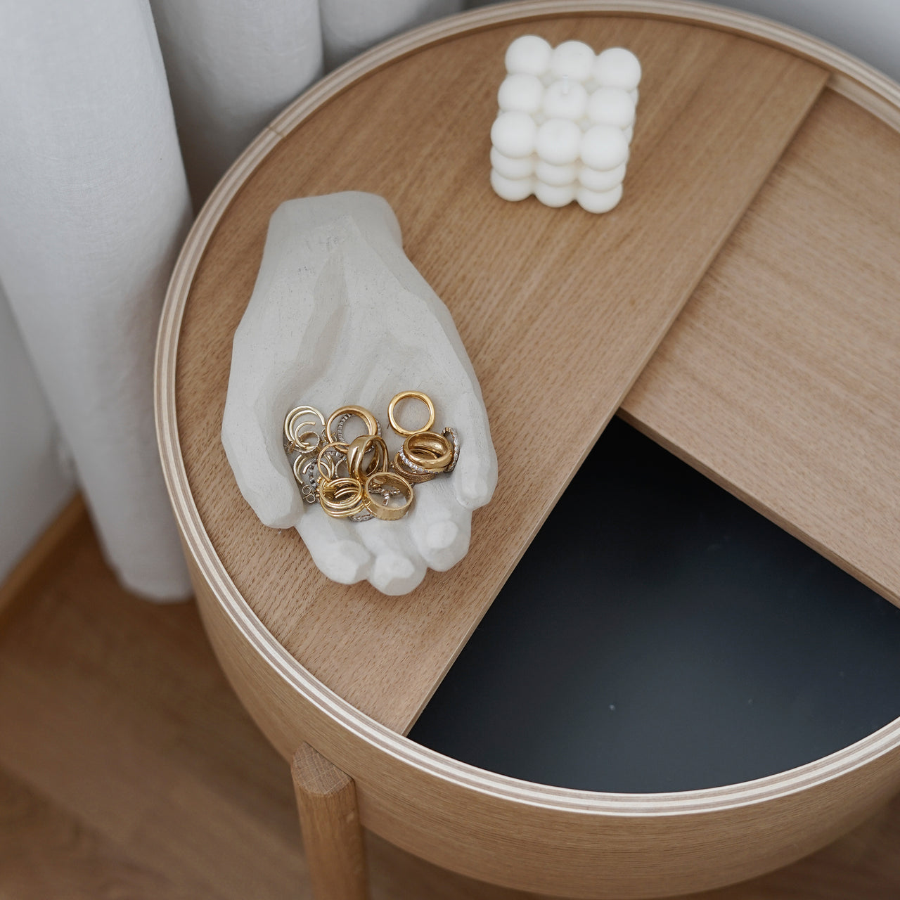 Arc Side Table: Quick Ship