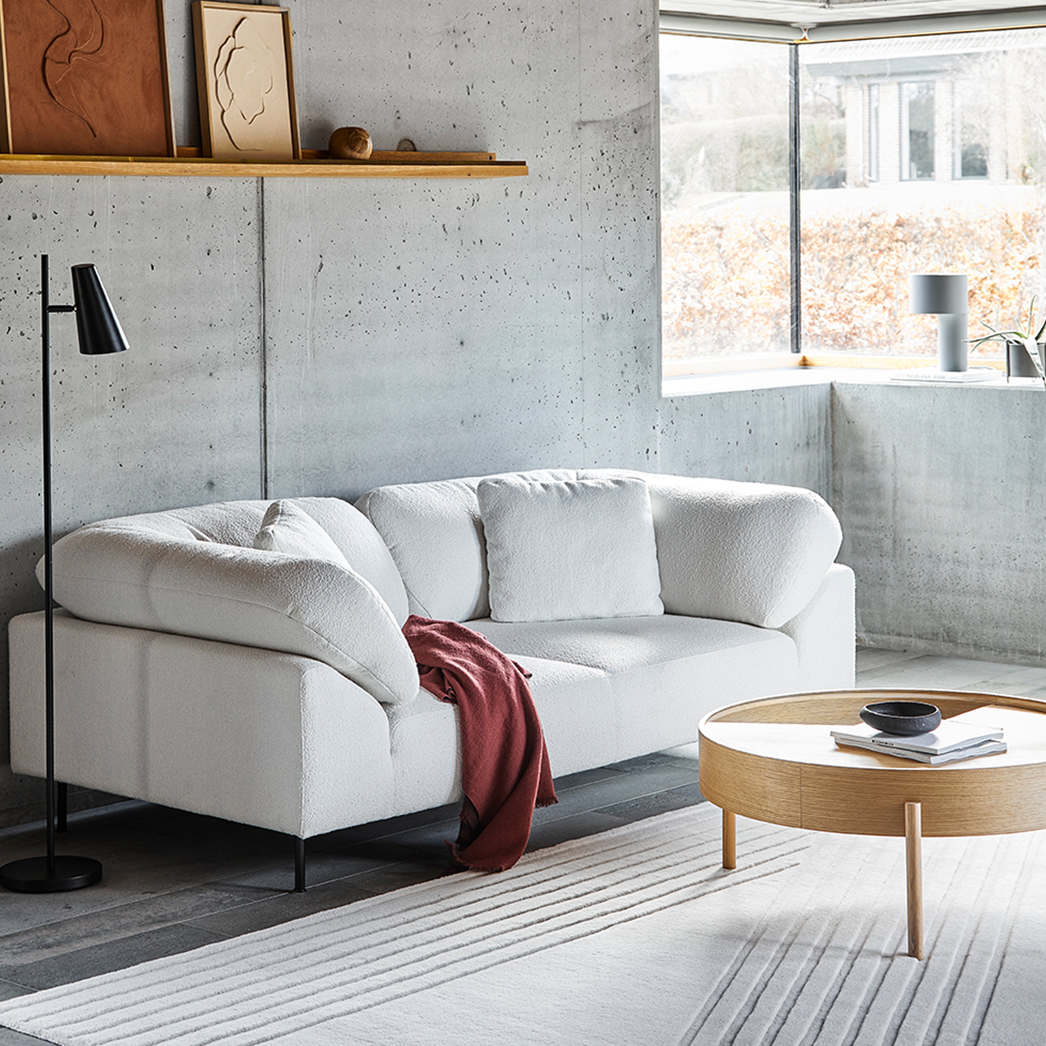 Arc Coffee Table: Quick Ship