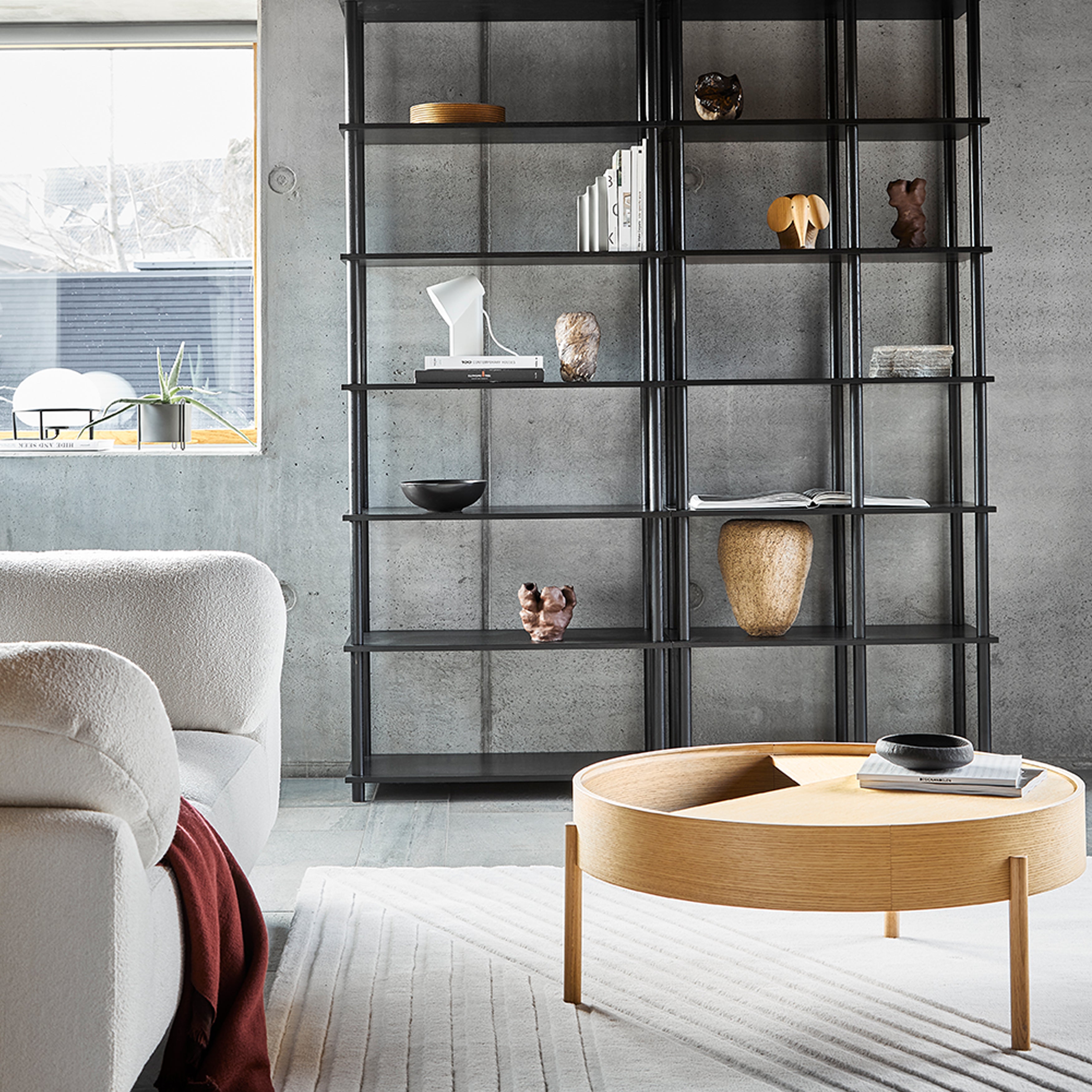 Arc Coffee Table: Quick Ship