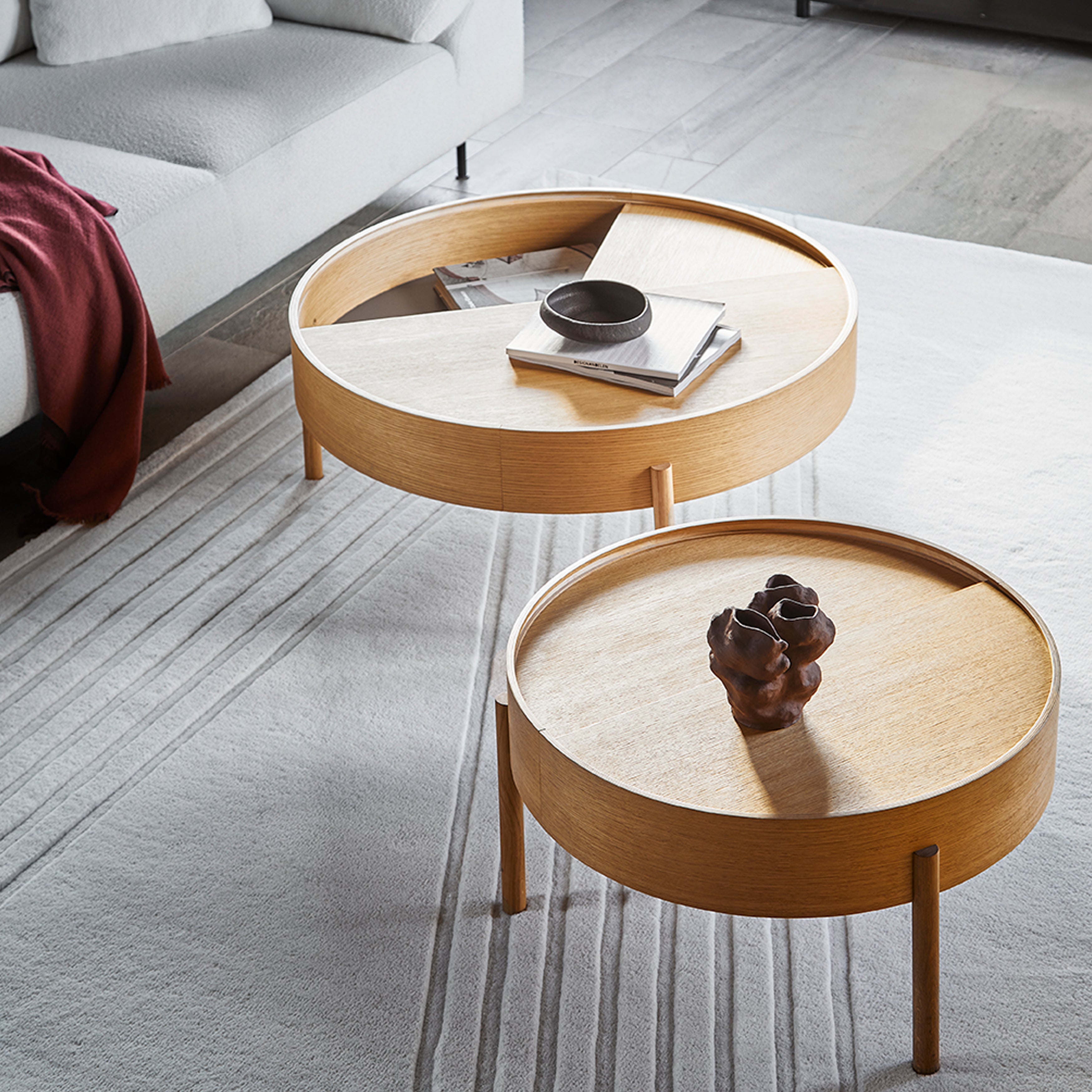 Arc Coffee Table: Quick Ship
