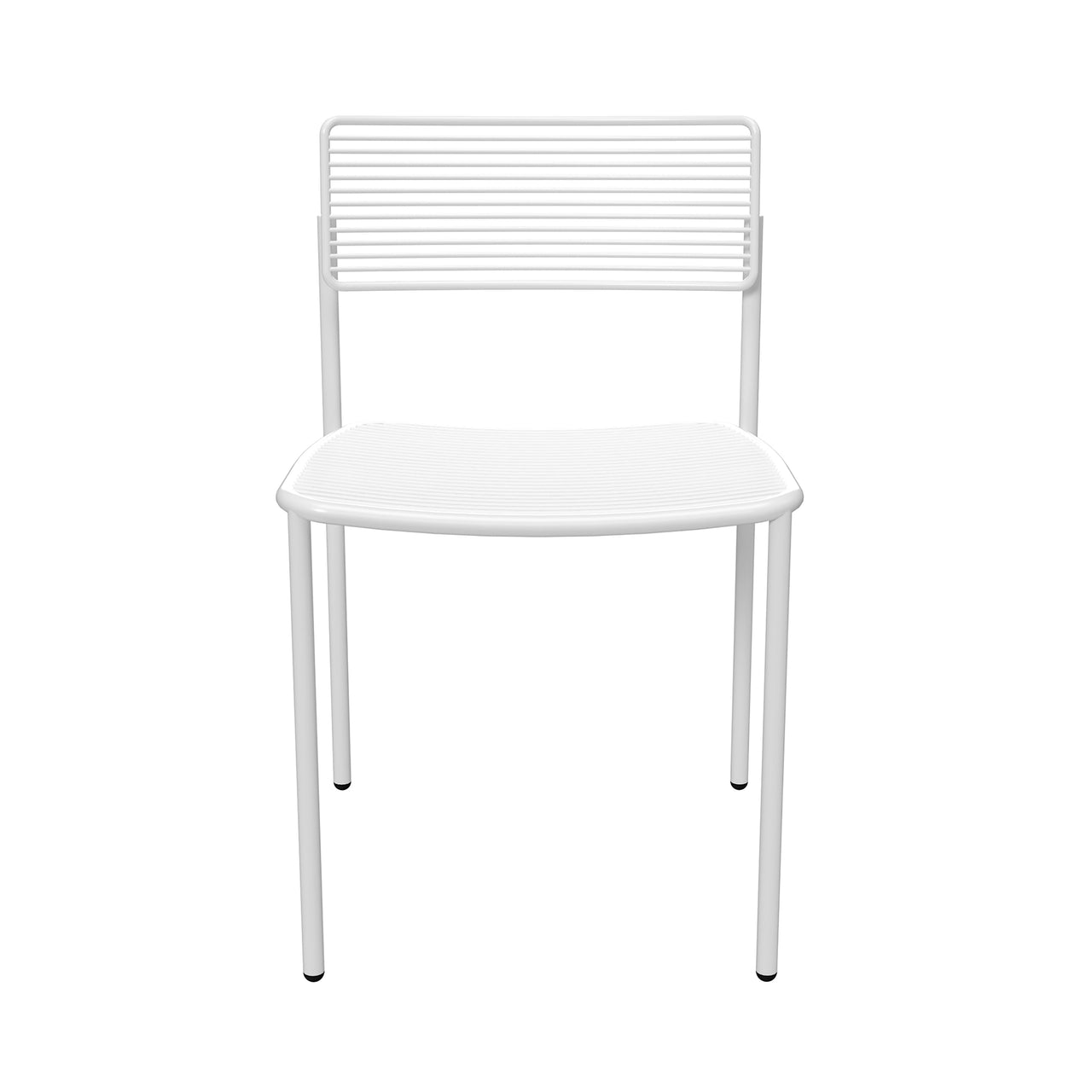 The Rachel Chair: White + Without Seat + Backrest Cushion