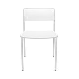 The Rachel Chair: White + Without Seat + Backrest Cushion