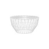 Drum Ottoman/Table: Color + Without Top + White