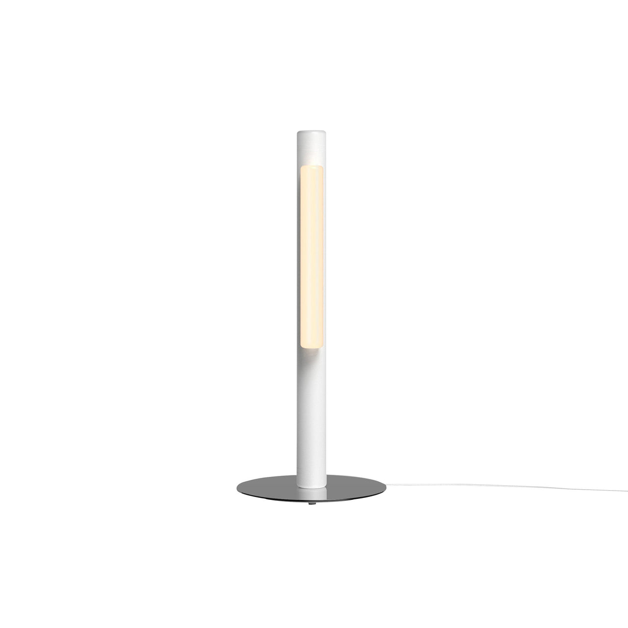 Pipeline Table Light: White + White