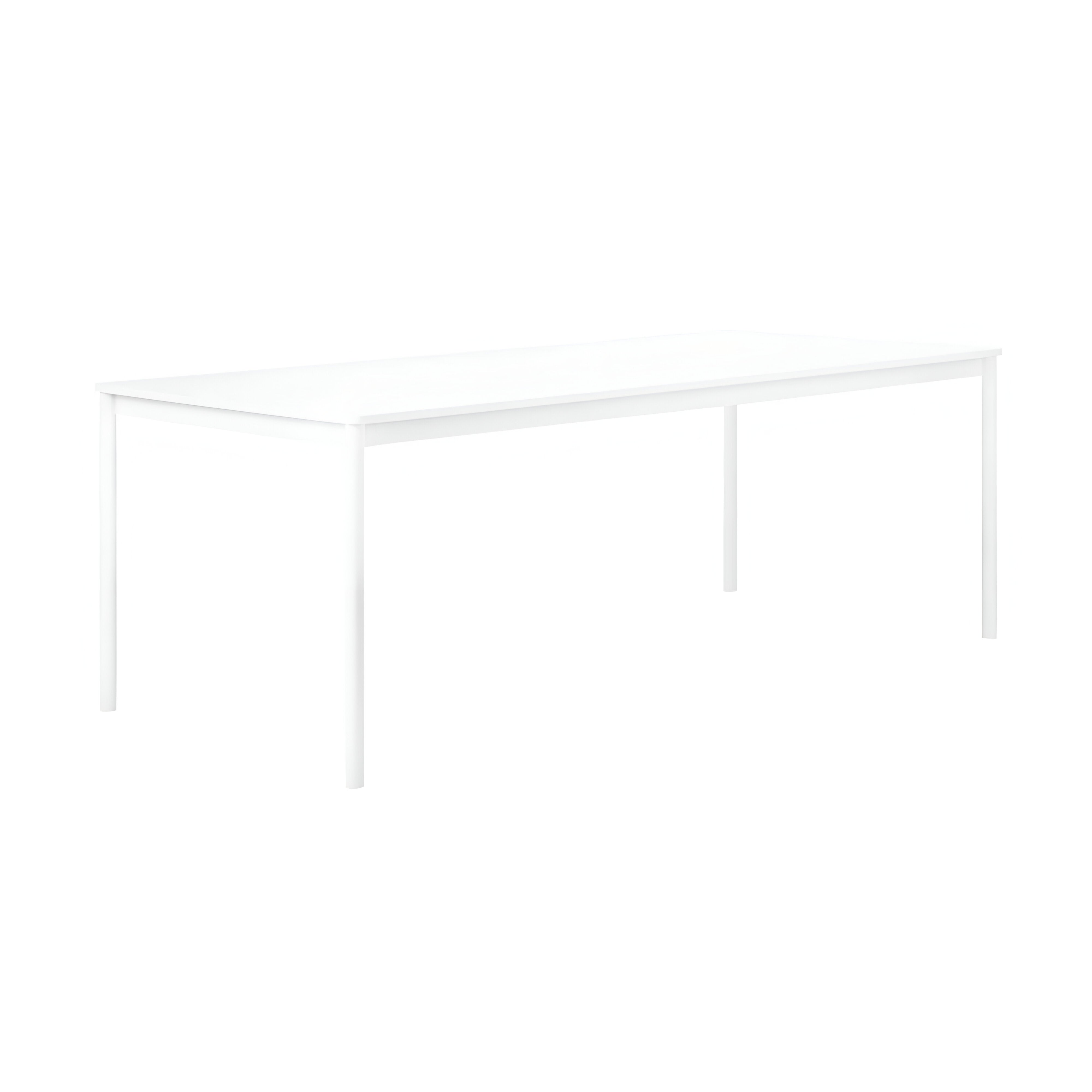 Base Table: Large + White Laminate + ABS Edge + White