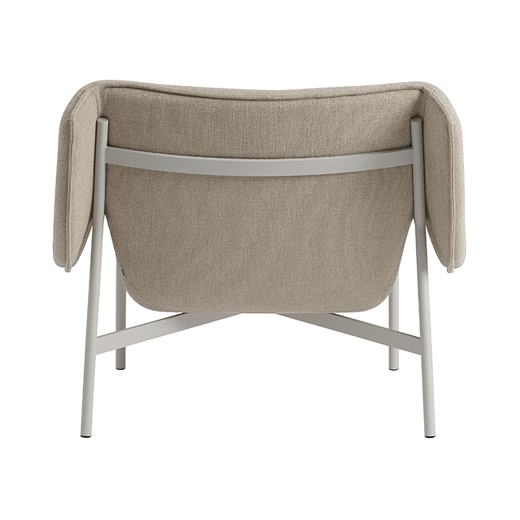 Wrap Lounge Chair: Grey + Ecriture 240