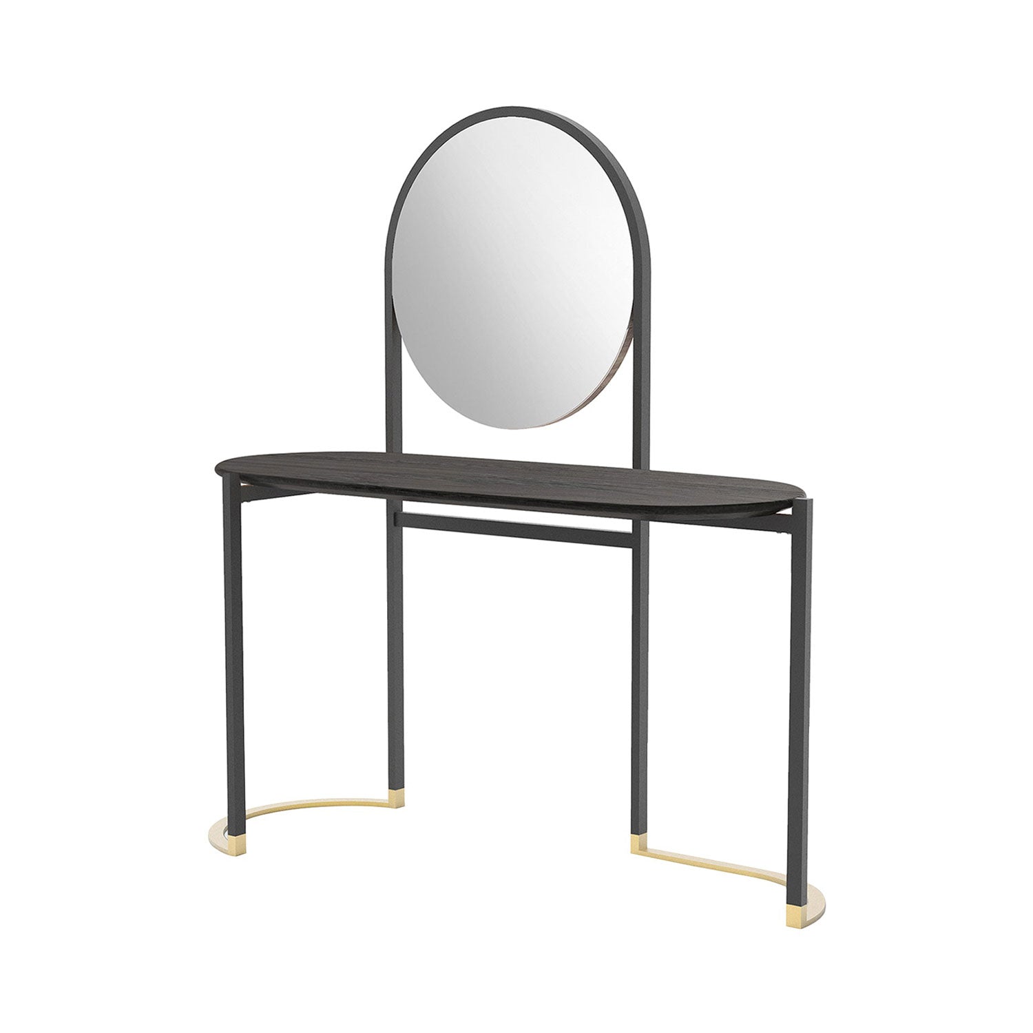 Blink Vanity: Black Oak