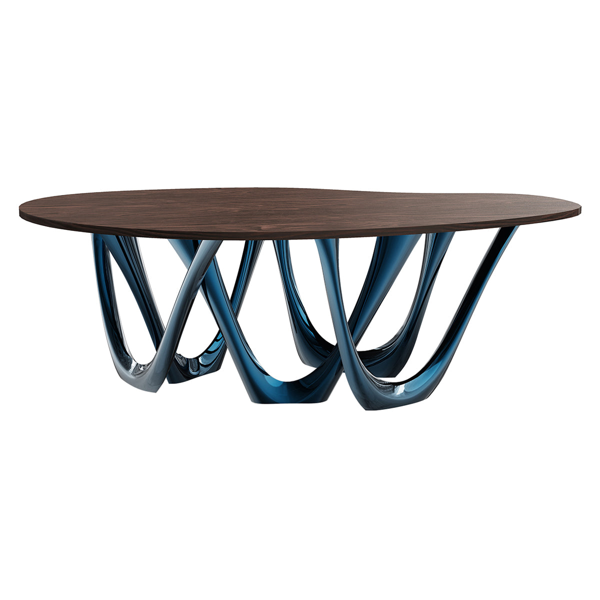 G Table: Bog Oak + Cosmic Blue