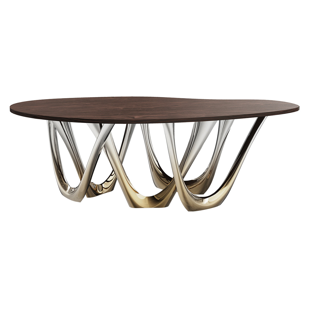 G Table: Bog Oak + Flamed Gold