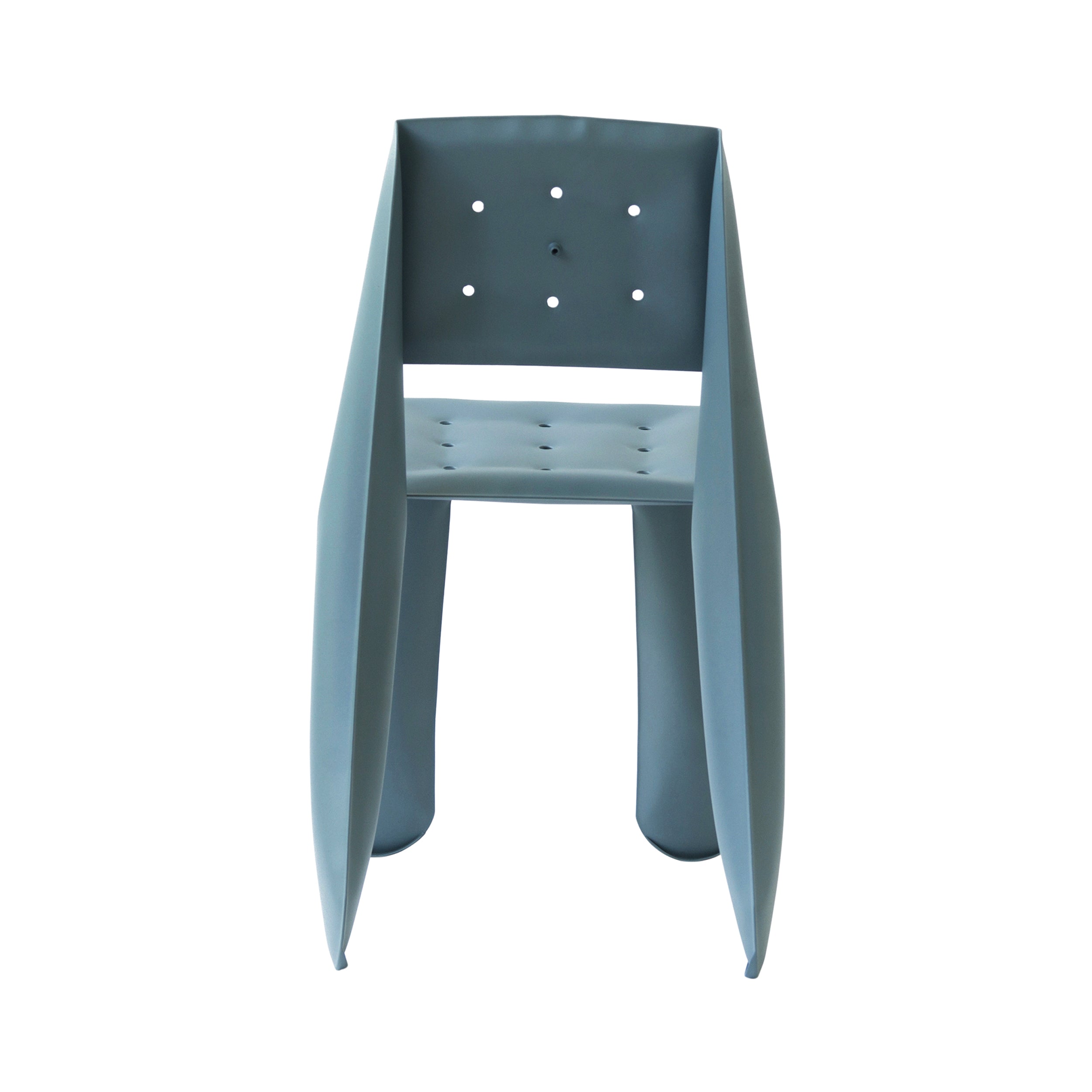 Chippensteel 0.5 Chair: Blue Grey Carbon Steel
