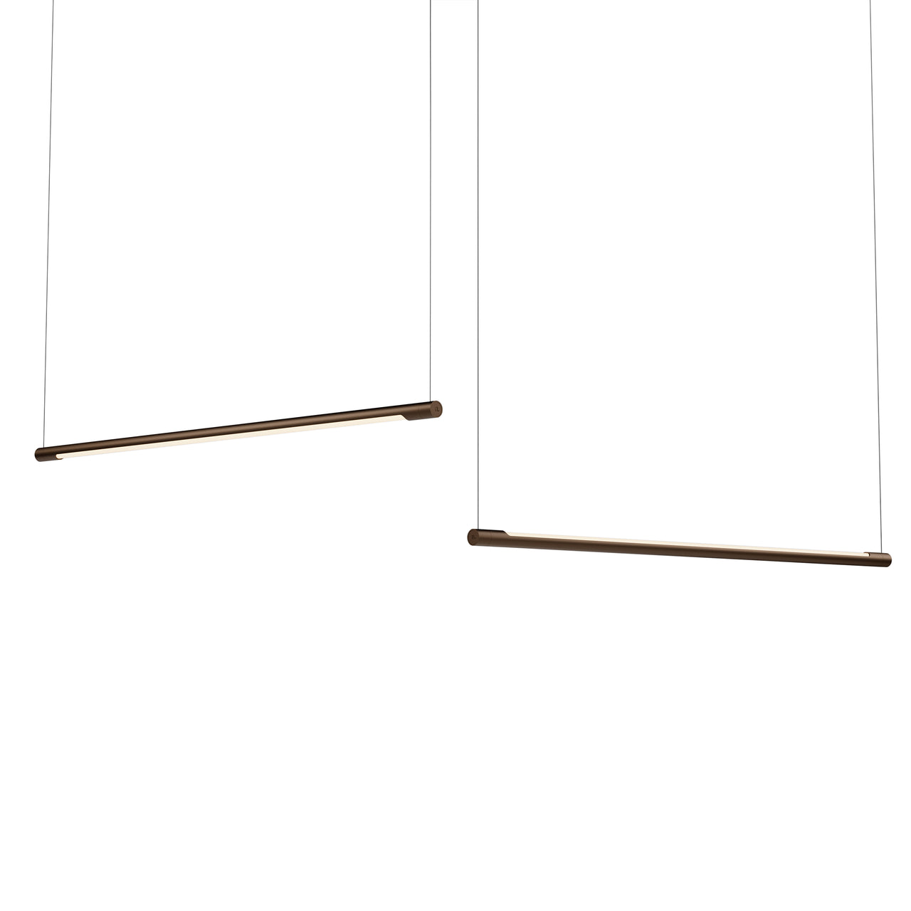 Form. Linear Suspension 4ft: Brushed Bronze