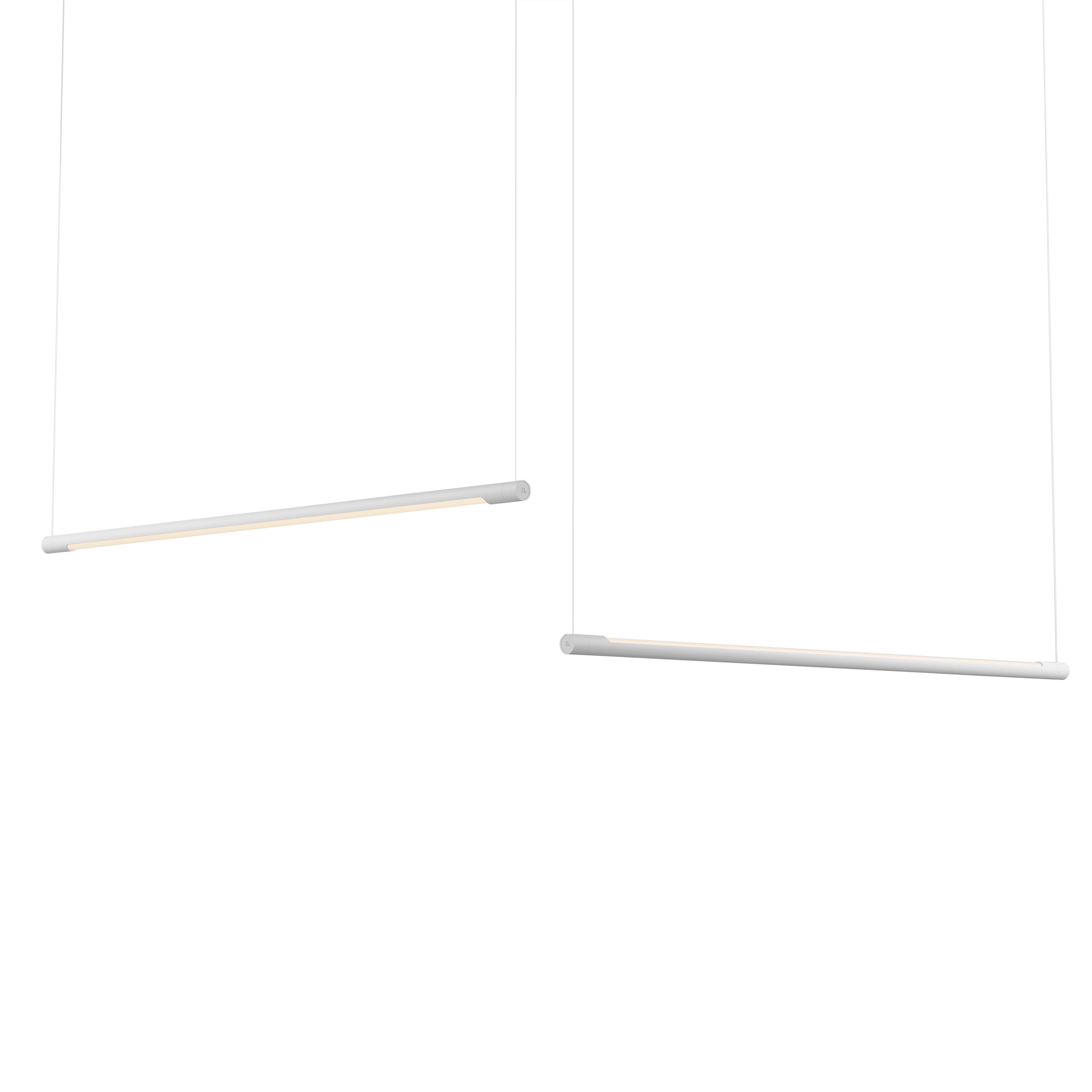 Form. Linear Suspension 4ft: Matte White