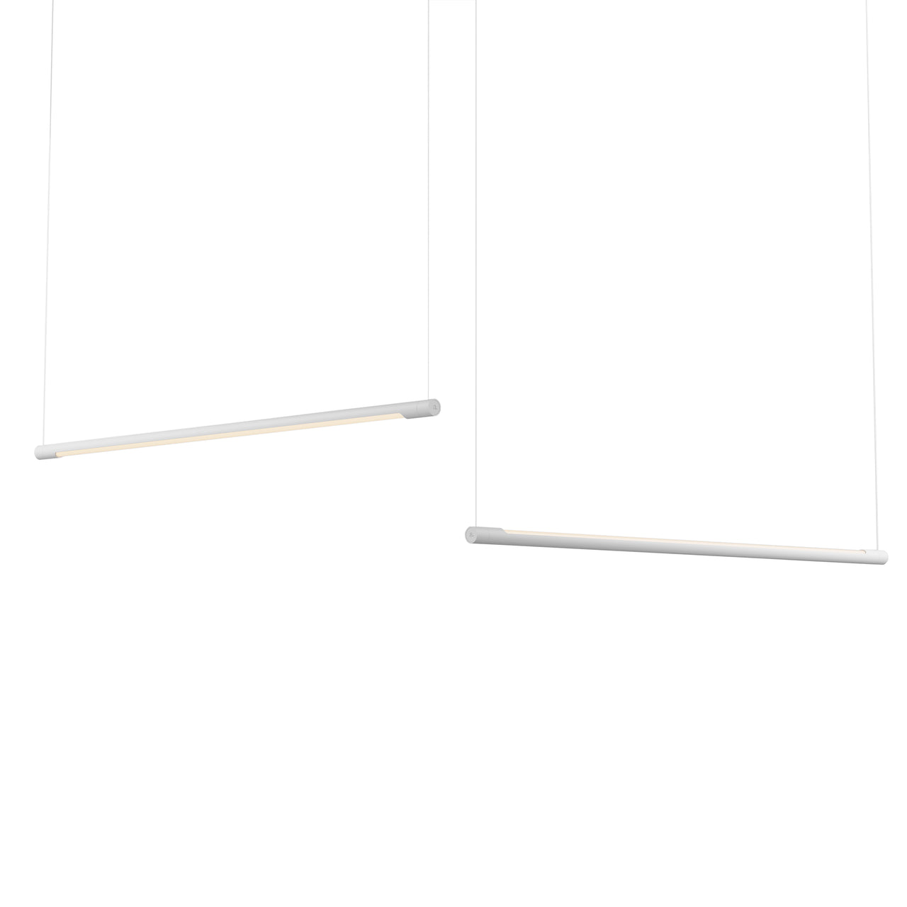 Form. Linear Suspension 4ft: Matte White