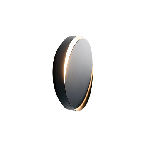 Horizon. Wall Sconce: Sandtex Black