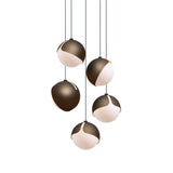 Ohm. 05 Chandelier: Brushed Bronze