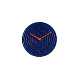 Minos Wall Clock: Horizon Blue + Orange