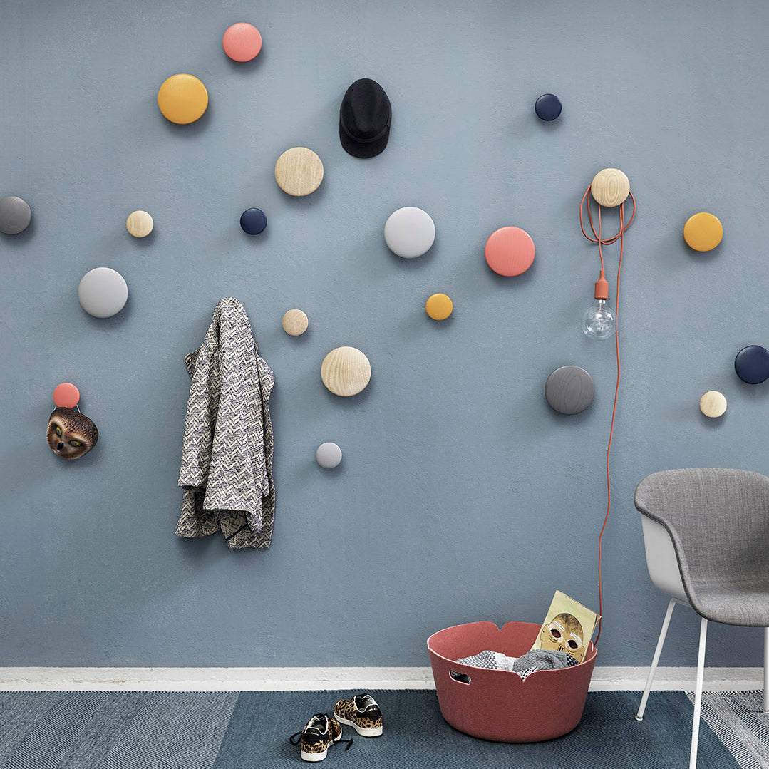 Dots Wall Hooks: Set of 5