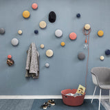 Dots Wall Hooks: Set of 5