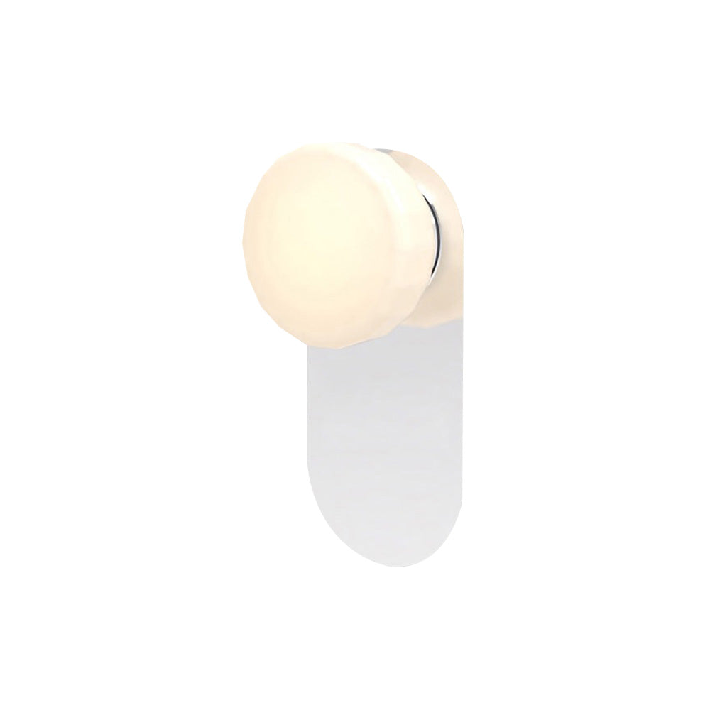 Pastille Wall Lamp: Wayfind + Faceted + Polished Chrome