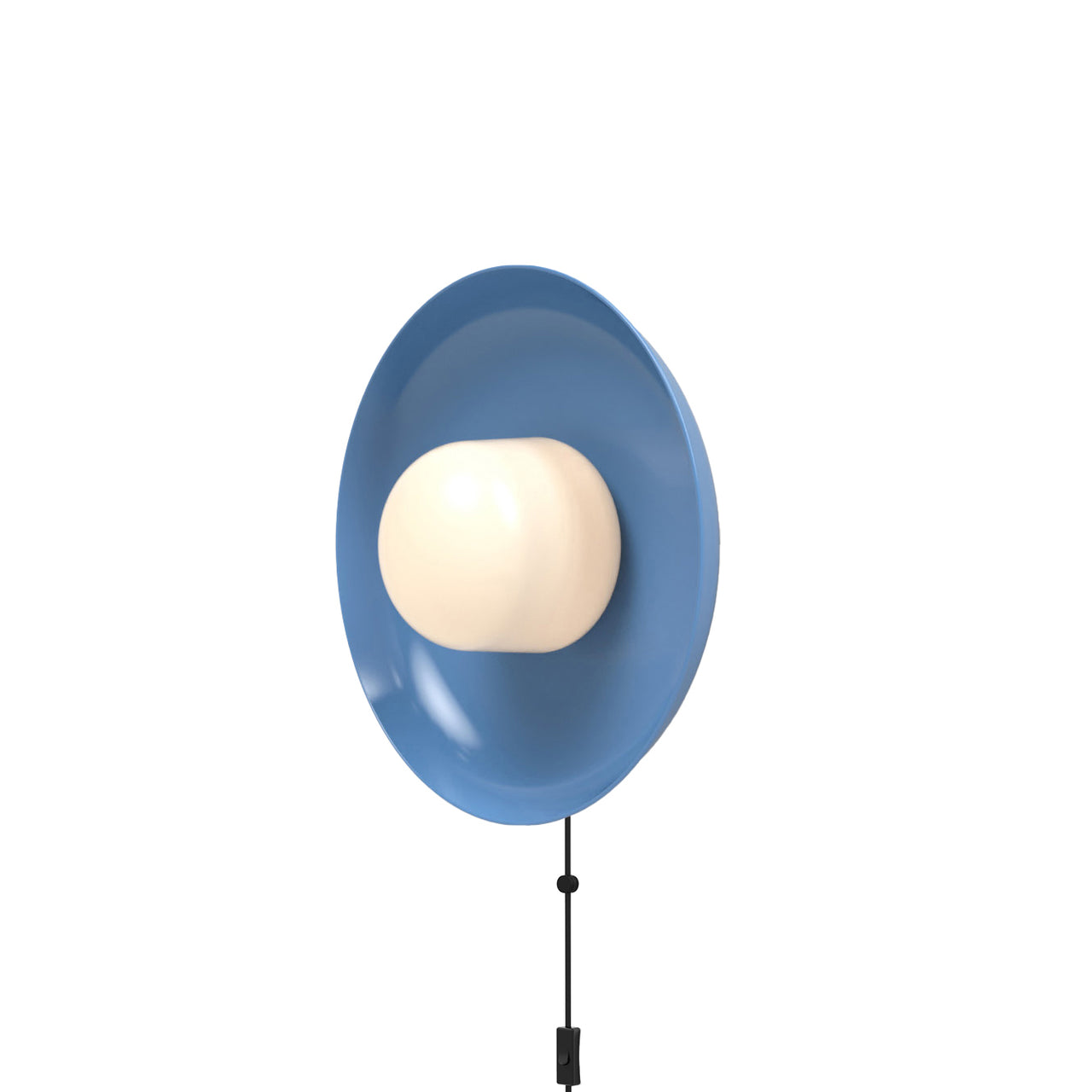 Hoist Sconce Corded: With Medium Shade + Large - 6