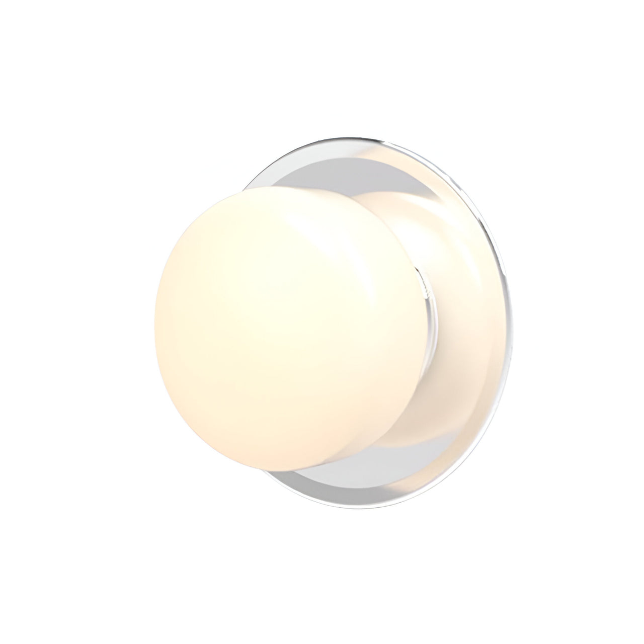 Pastille IP65 Wall Lamp: Disc + Droplet + Polished Chrome