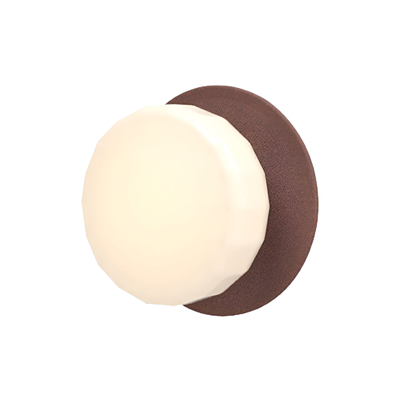 Pastille IP65 Wall Lamp: Disc + Faceted + Breccia