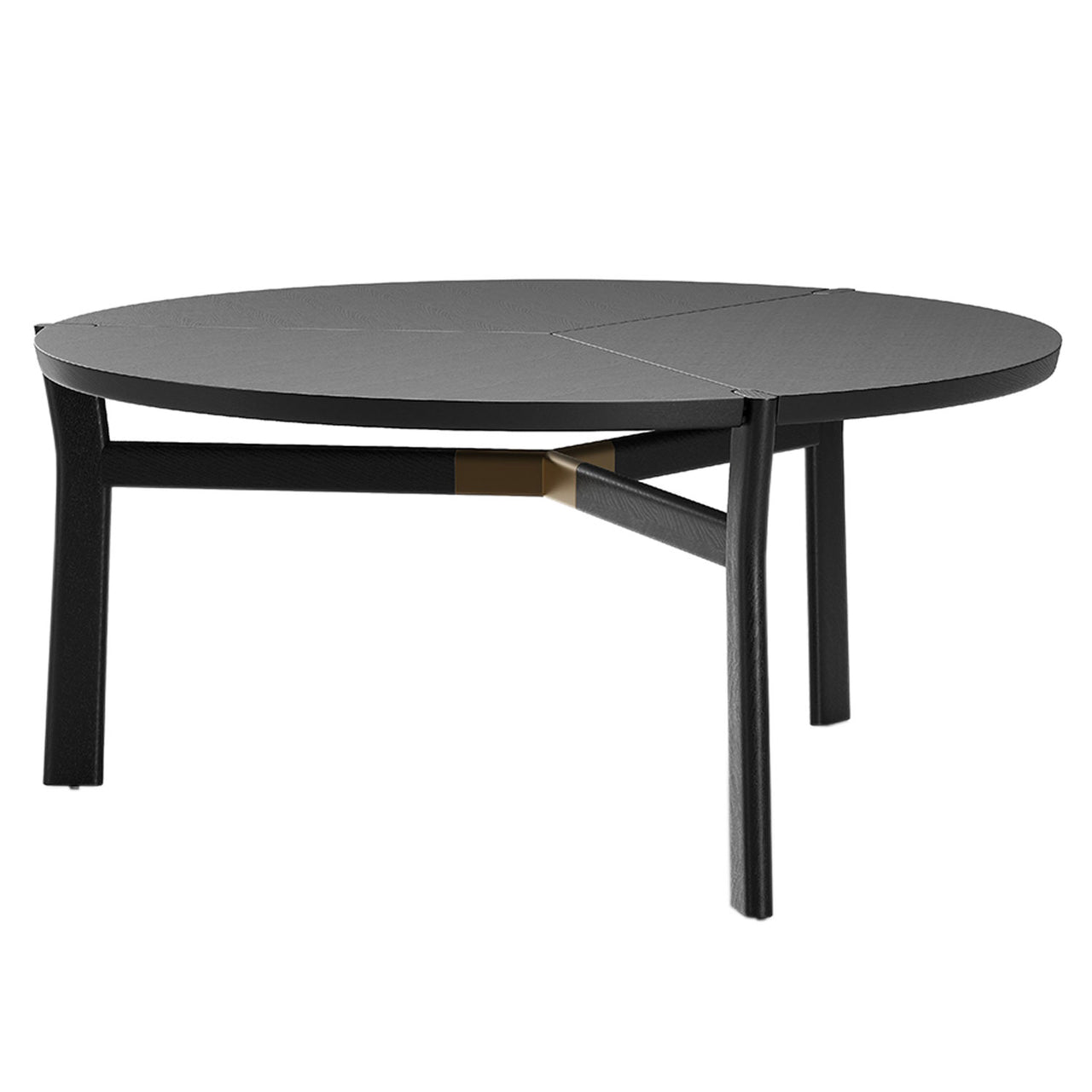 Marea Dining Table: Black Oak