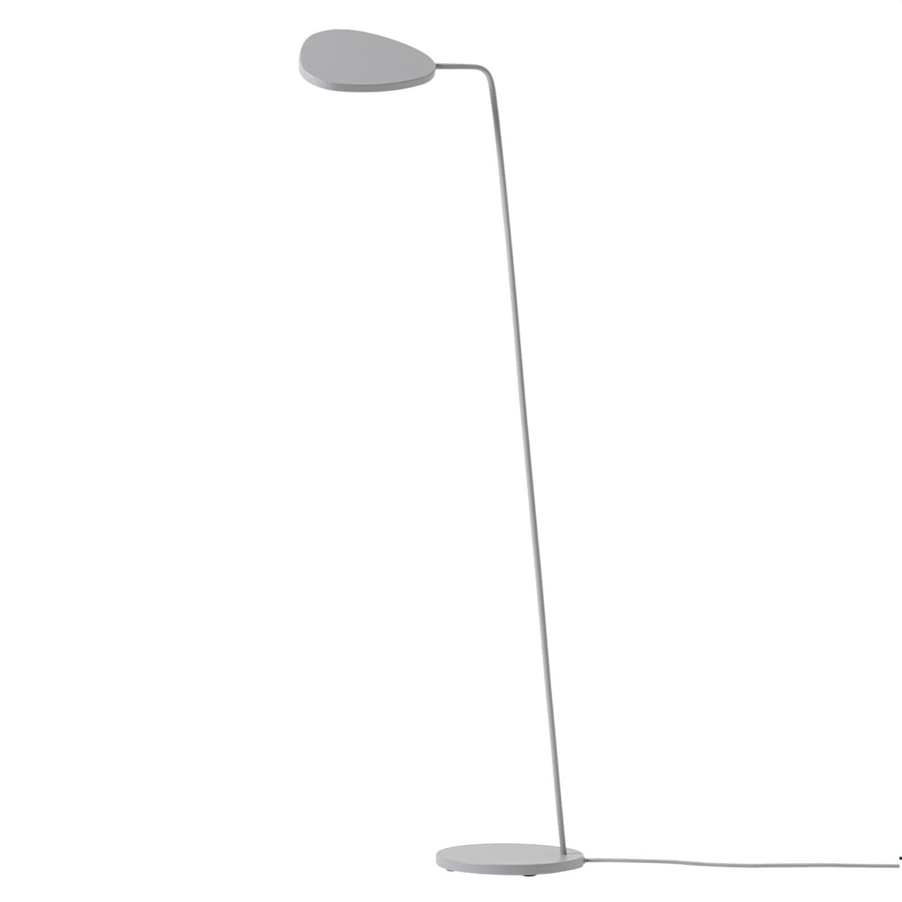 Leaf Floor Lamp: Grey