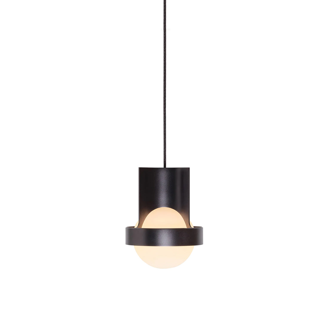 Loop Single Pendant: Sphere IV + Dark Grey